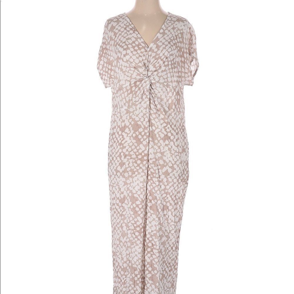 Cream Jumpsuit by Calista